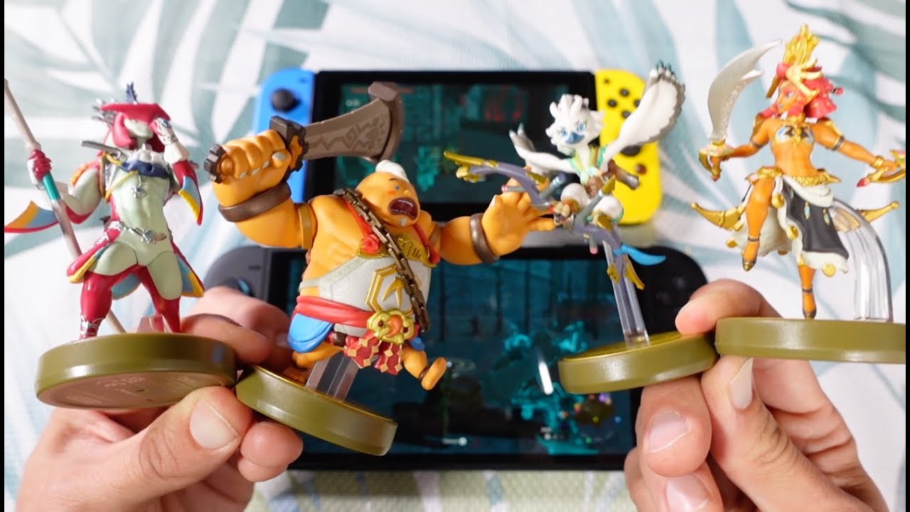 What Happens: 4 Sages Amiibo on Zelda TOTK on Switch 1 AND 2