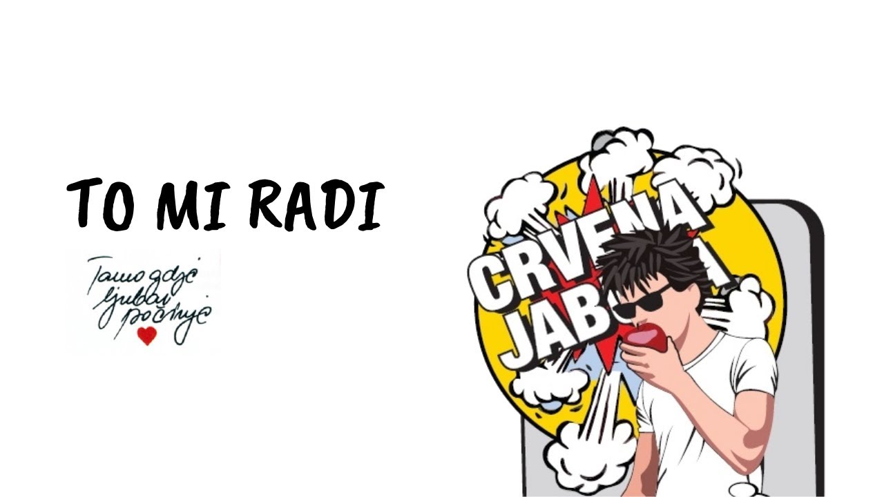 CRVENA JABUKA- TO MI RADI