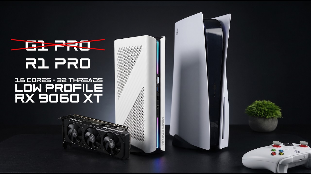 Знакомьтесь, R1 Pro: я собрал 3,8-литровый полностью AMD-ПК, который Minisforum не стала выпускать!