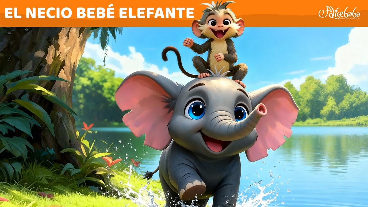 El Necio Beb&eacute; Elefante 🐘 Cuentos infantiles para dormir en Espa&ntilde;ol