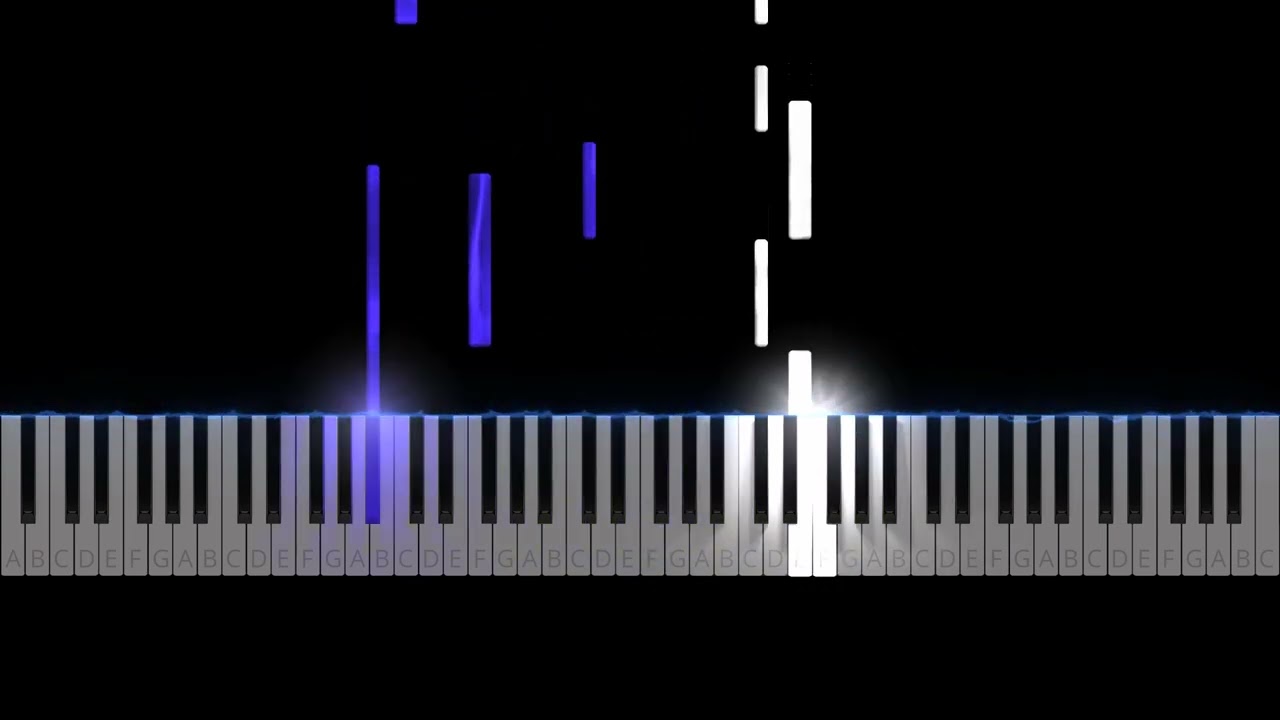 Unutama Beni - Slow Easy Piano Tutorial