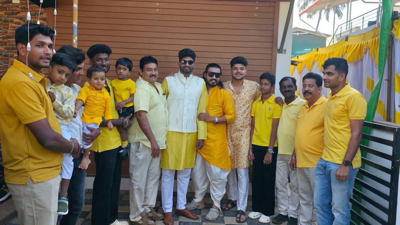 Mangalore Haldi Function games-Part 2| Family games| Vijesh and Padmini.