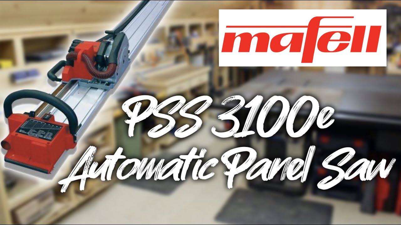 Mafell PSS 3100e Automatic Panel Saw - self driven -  rail guided - mobile saw
