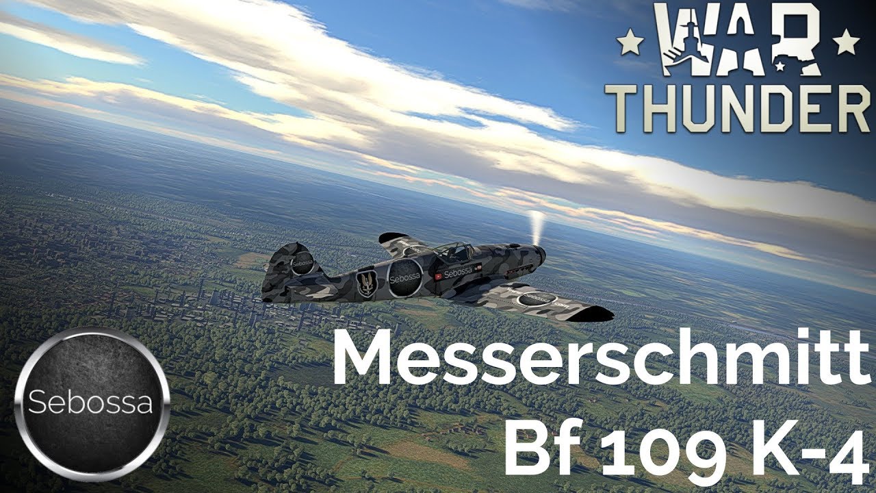 War Thunder - Messerschmitt Bf 109 K-4  - Gameplay und Geschichte - deutsch