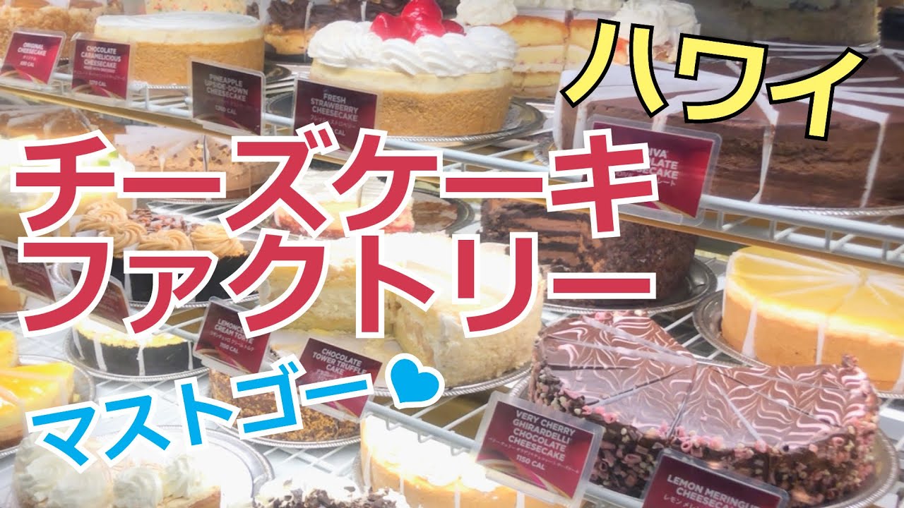 【ハワイのレストランVlog】ワイキキのど真ん中にある大人気店「チーズケーキファクトリー」に行ってきましたー。チーズケーキだけでなくお料理もグーでした👍