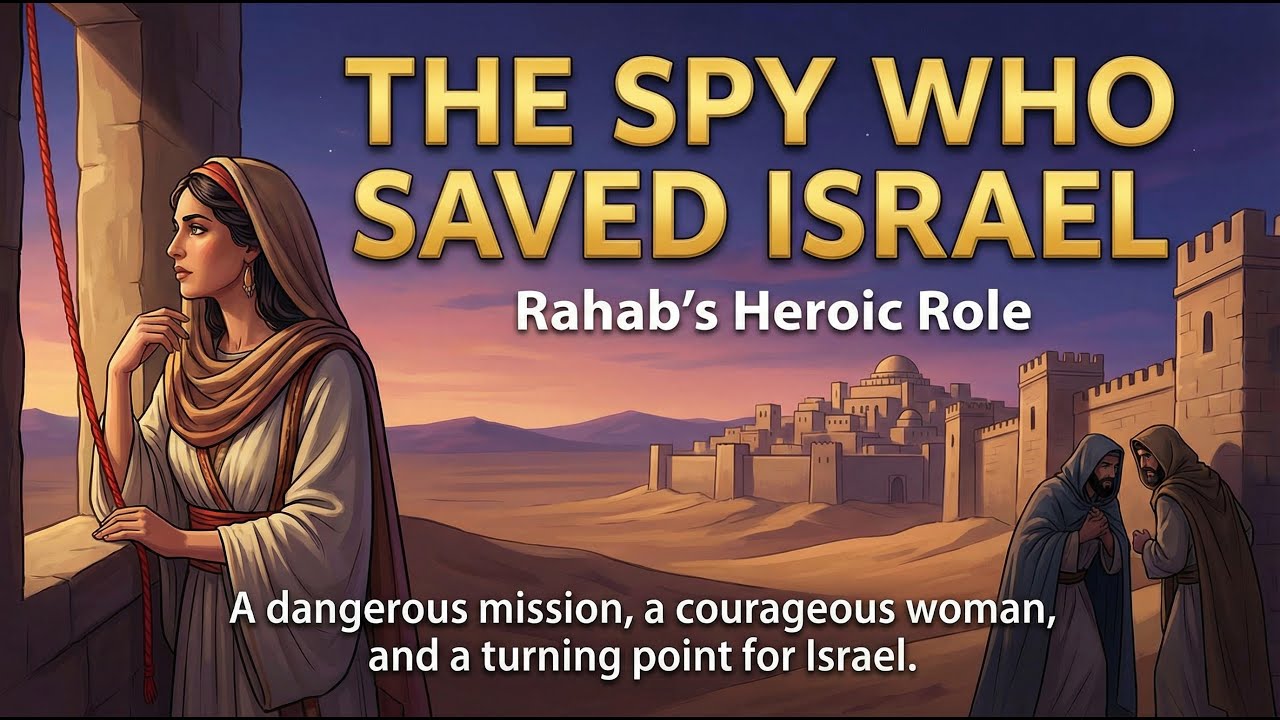 The Jericho Spy Mission  Rahab’s Heroic Role