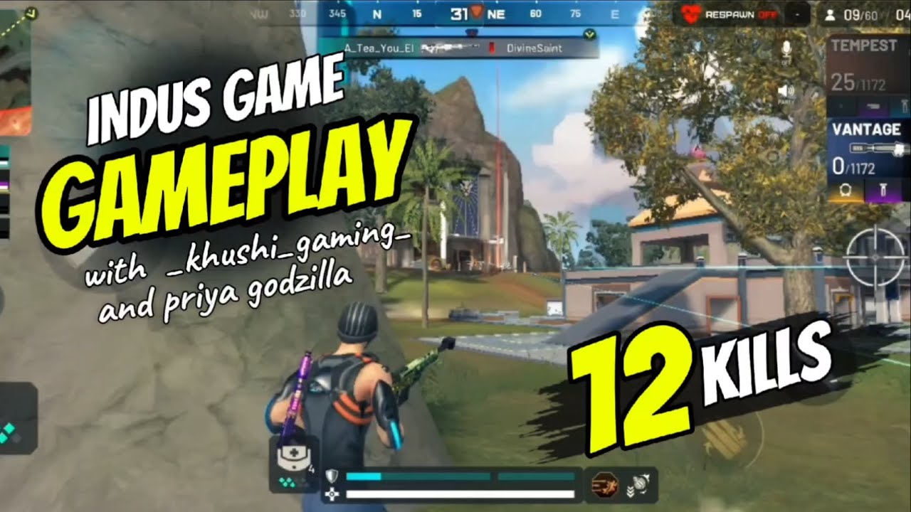 INDUS BATTLE ROYAL | Intense Gameplay with khushi gaming and priya godzilla || A Tea You El |||