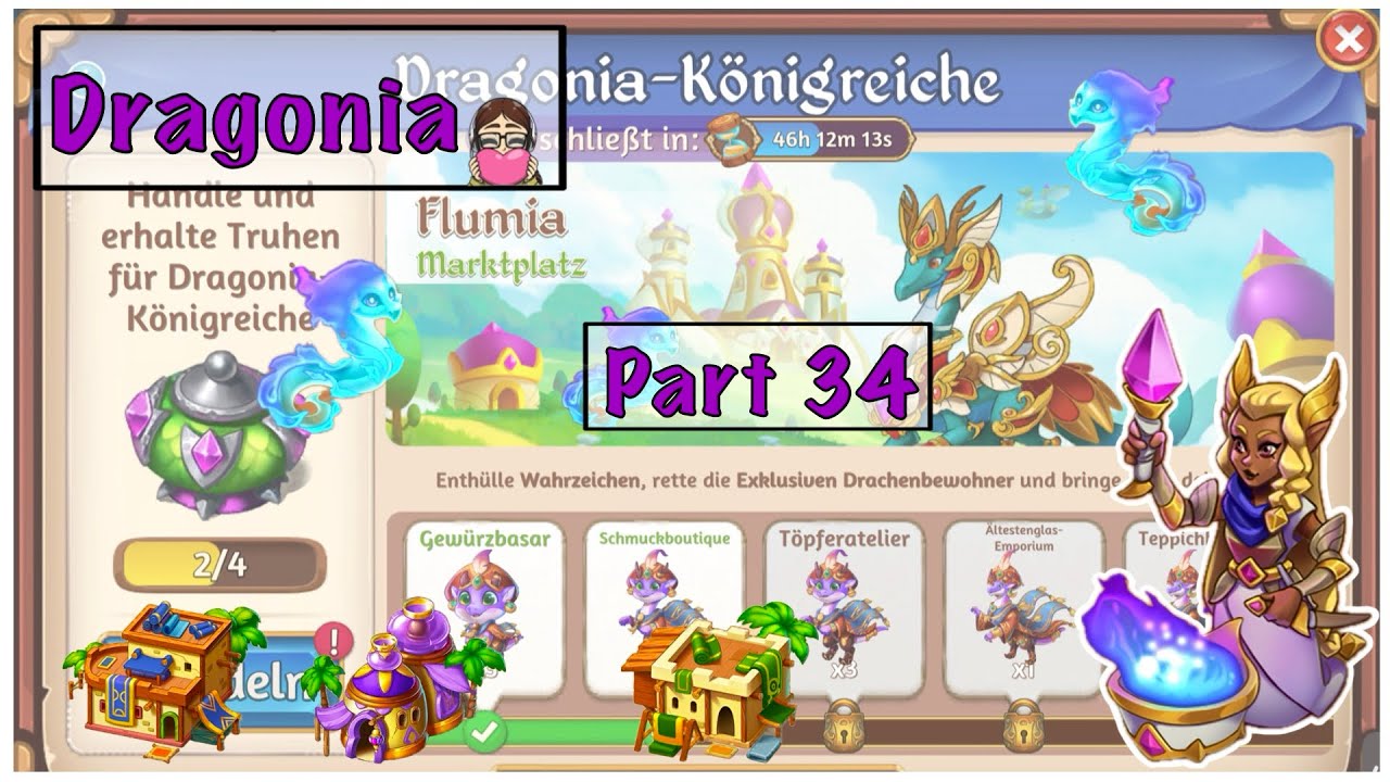 Merge Dragons! - Dragonia Königreiche / Kingdoms - Part 34 - Gameplay