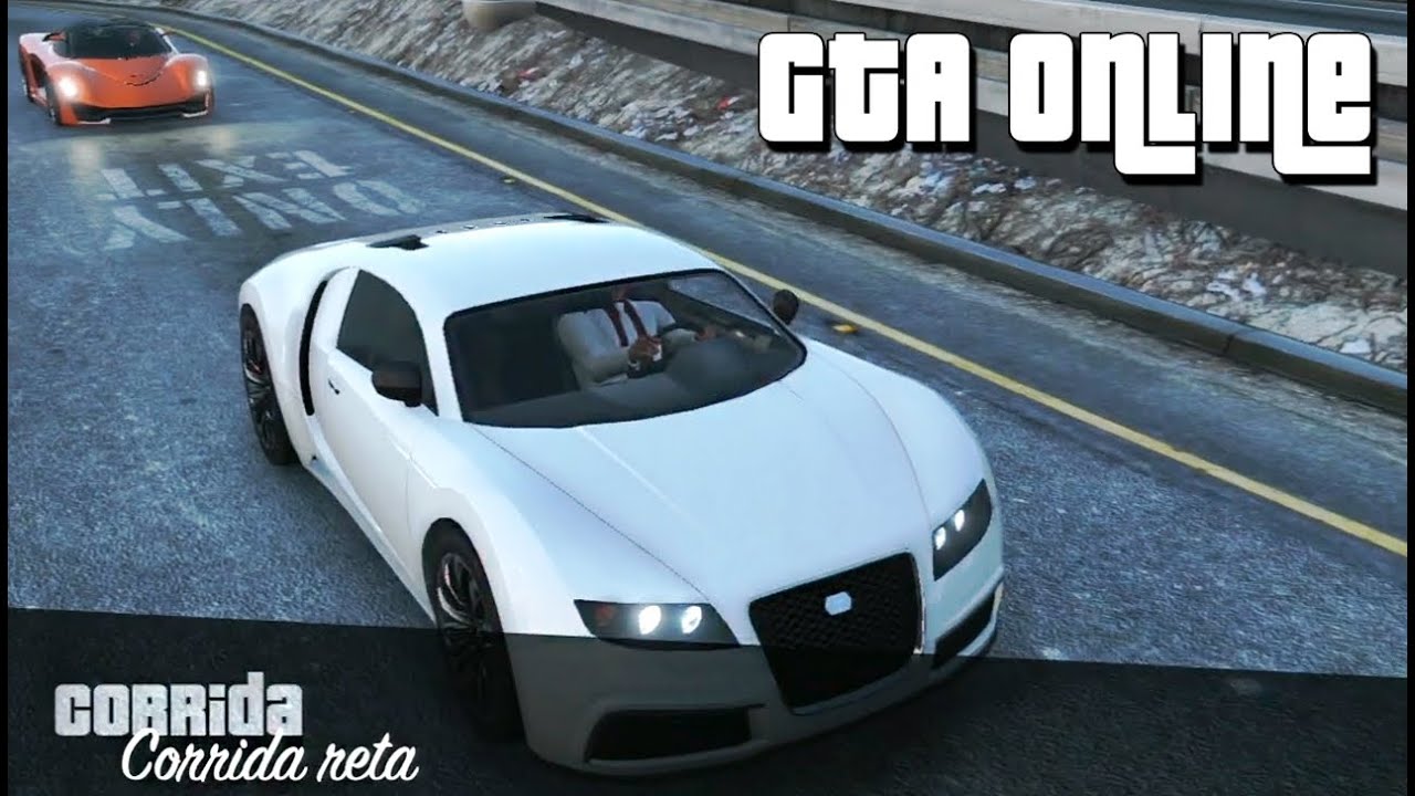 GTA Online - Corrida SEMI Reta com Super Carros