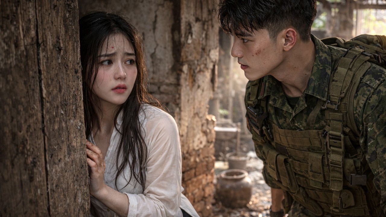 Chiến Trường K :  Anh Lính Trẻ Cứu Thiếu Nữ Khmer Từ Khu Nhà Ổ Chuột - Cái Kết Ngọt Ngào Thời Chiến