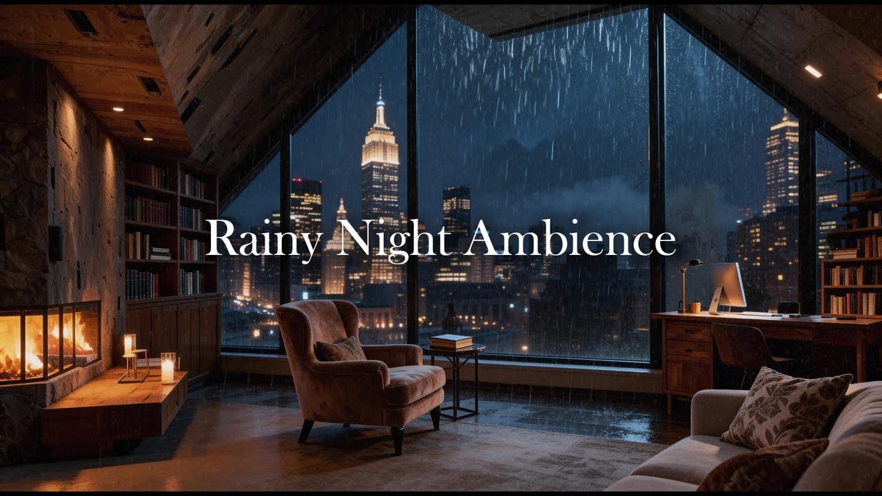 Fall Asleep Fast • Rain & Piano Deep Sleep Music (2 Hours)