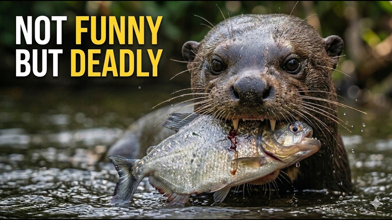 You Won&rsquo;t Believe What This Otter Does to Crocodiles