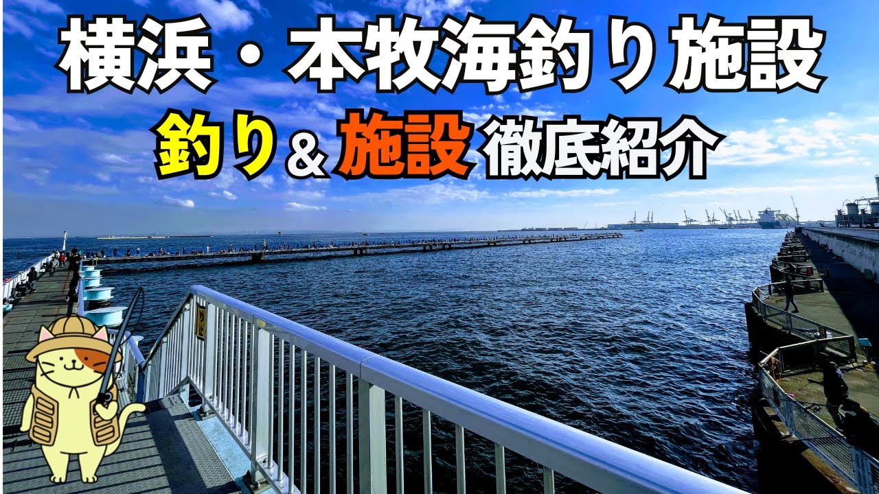 横浜の人気釣り場「本牧海づり施設」釣り＆施設徹底紹介｜施設までのアクセス、餌、釣果など初めて施設に行く人向けの情報まとめ