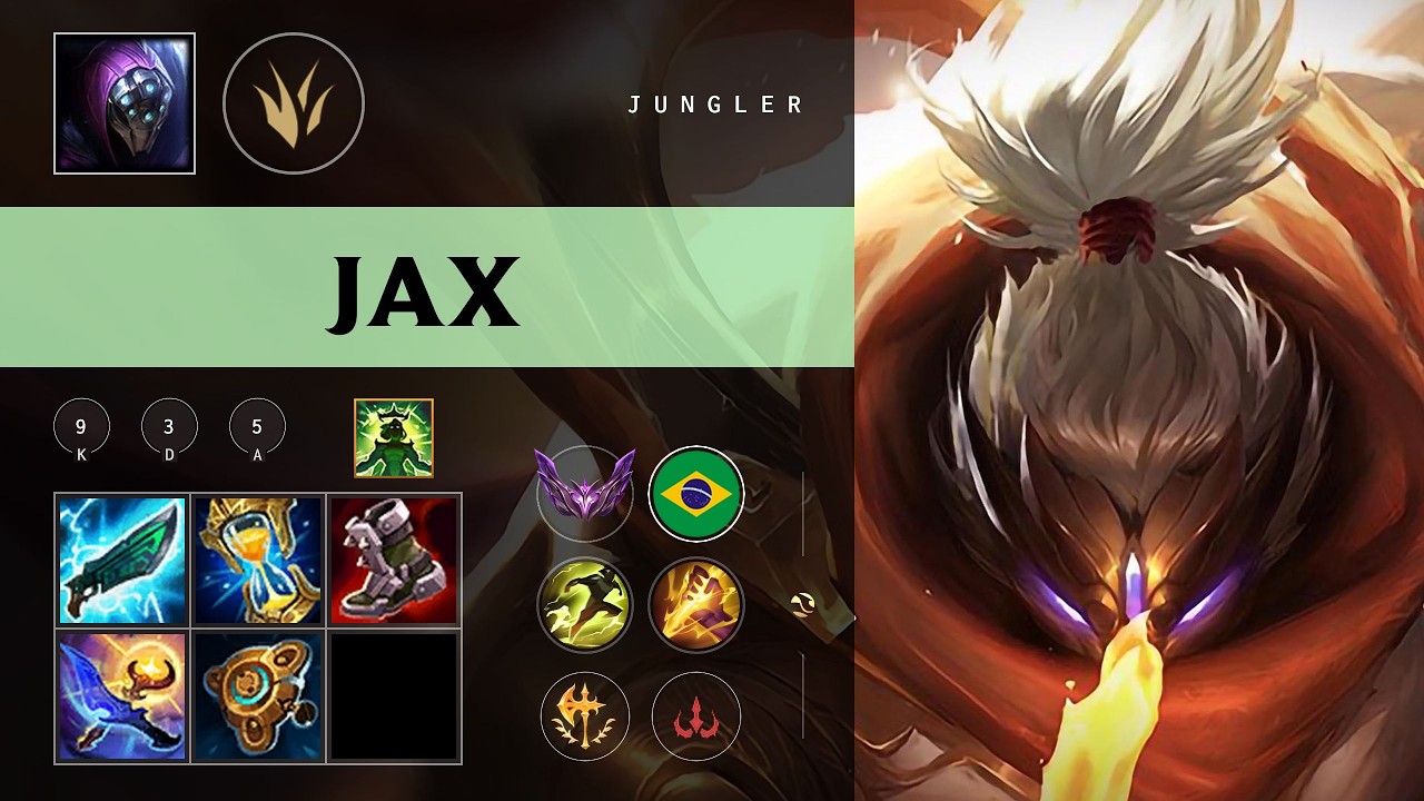 Jax Jungle vs Zaahen - BR Master Patch 26.10