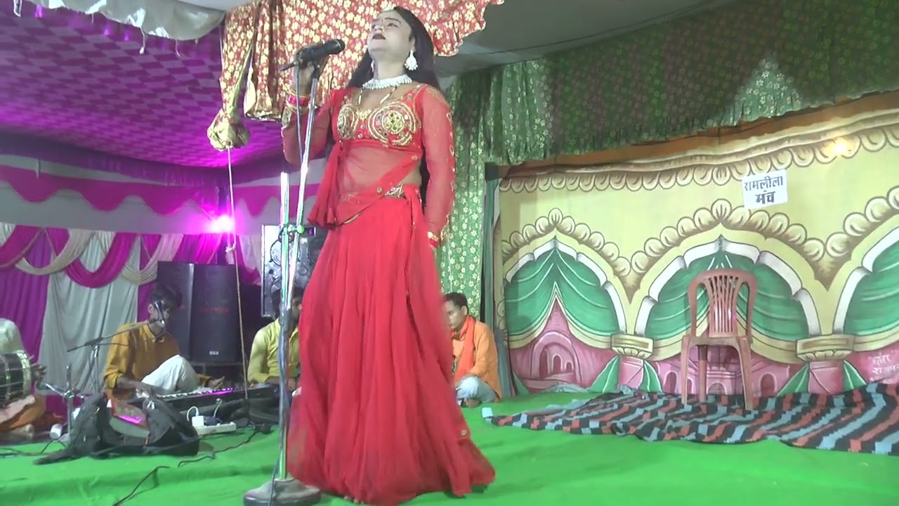 मैं तुलसी तेरे आगन की ।। बहुत सुन्दर गजल ।। Ramleela Program Harsundi