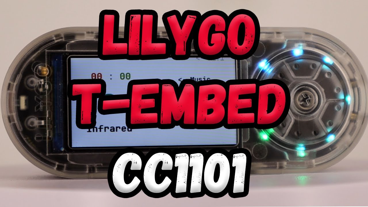 Обзор LILYGO T-Embed CC1101!