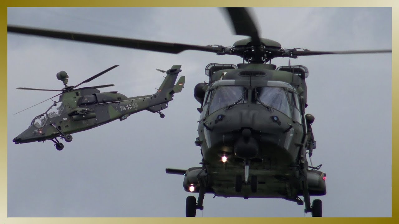 Spektakuläre FLUGSHOW beim TAG DER BUNDESWEHR