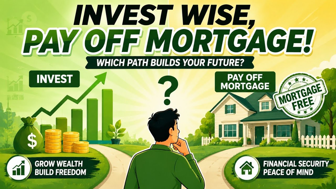 Invest Wisely or Pay Off Your Mortgage First? The Decision That Can Change Your Financial Future