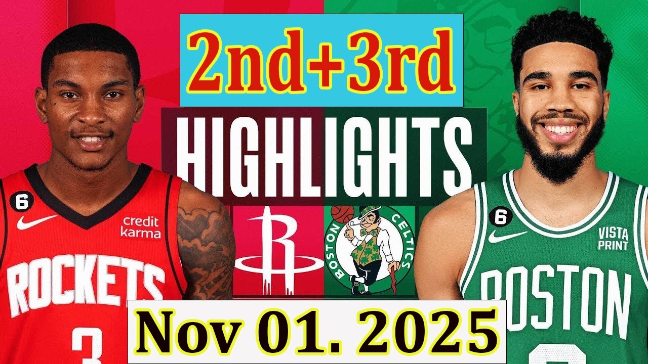 Boston Celtics vs Houston Rockets 2nd+3rd Qtr Nov 01. 2025 Highlights | NBA highlight