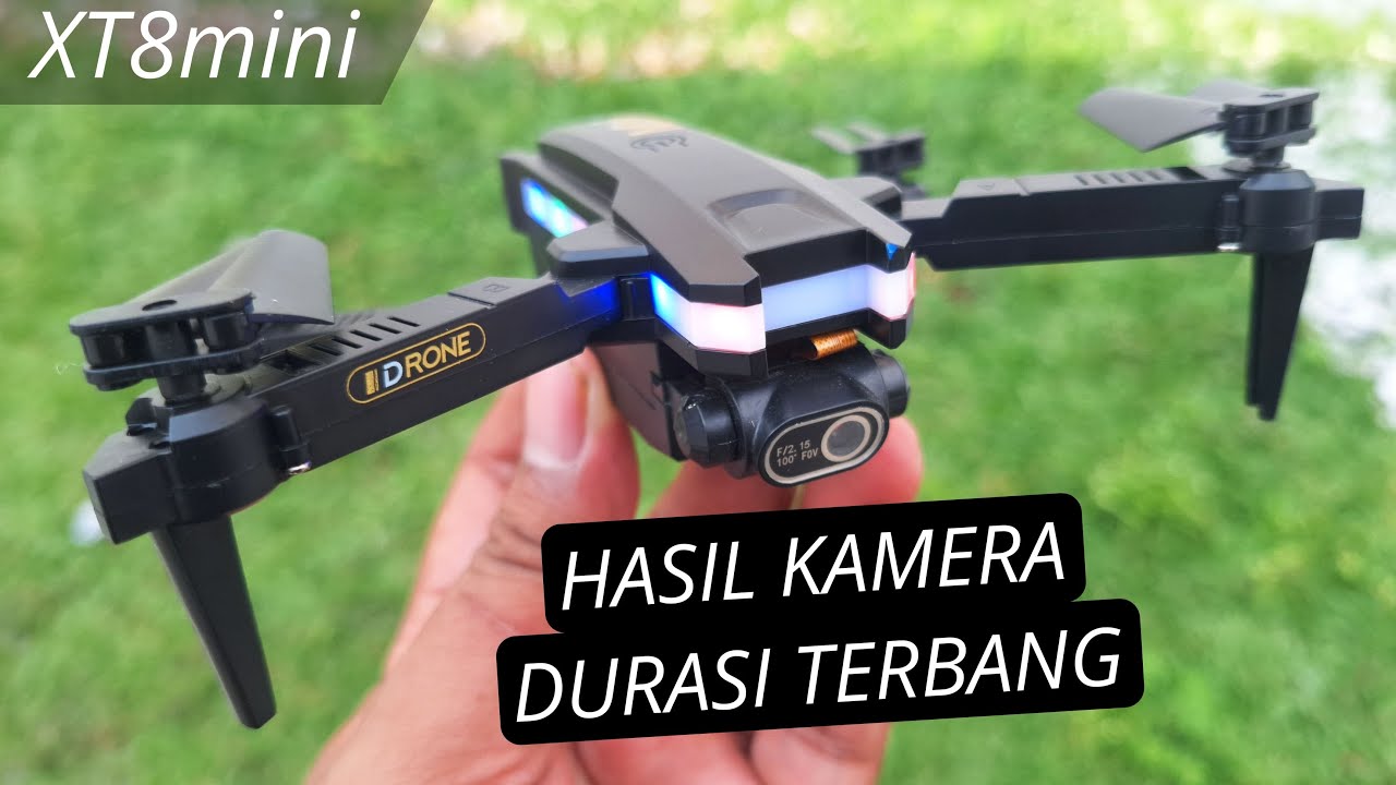 Tes Terbang Drone XT8 Mini