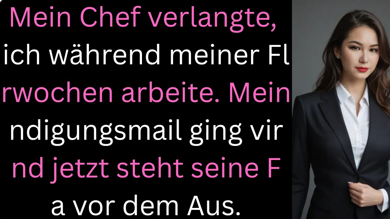 Mein Chef zwang mich, in den Flitterwochen zu arbeiten – meine Kündigungs-Mail ging viral