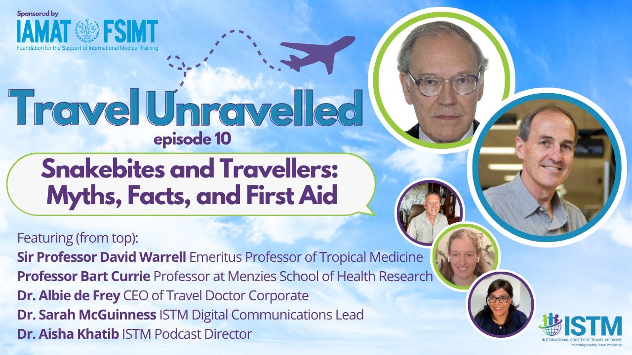 Snakebites and Travellers: Myths, Facts, and First Aid