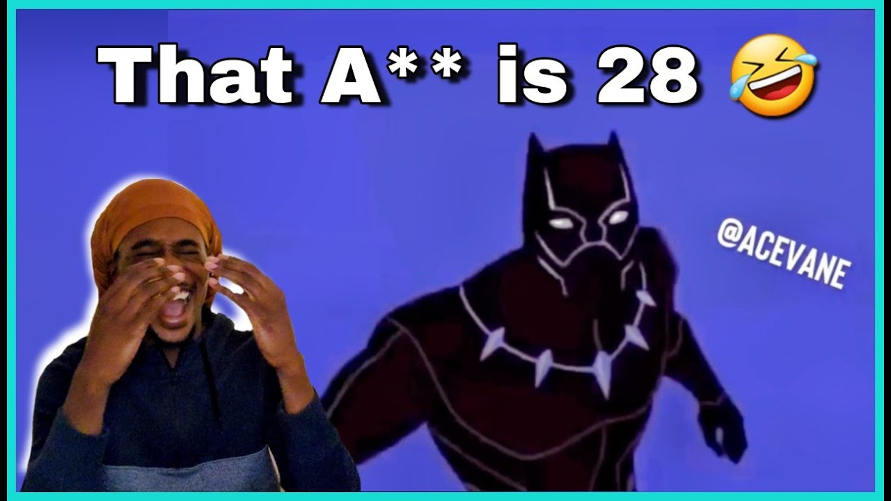 Black Panther WILDIN 🤣 Black Panther 2 / AceVane (Try Not To Laugh)