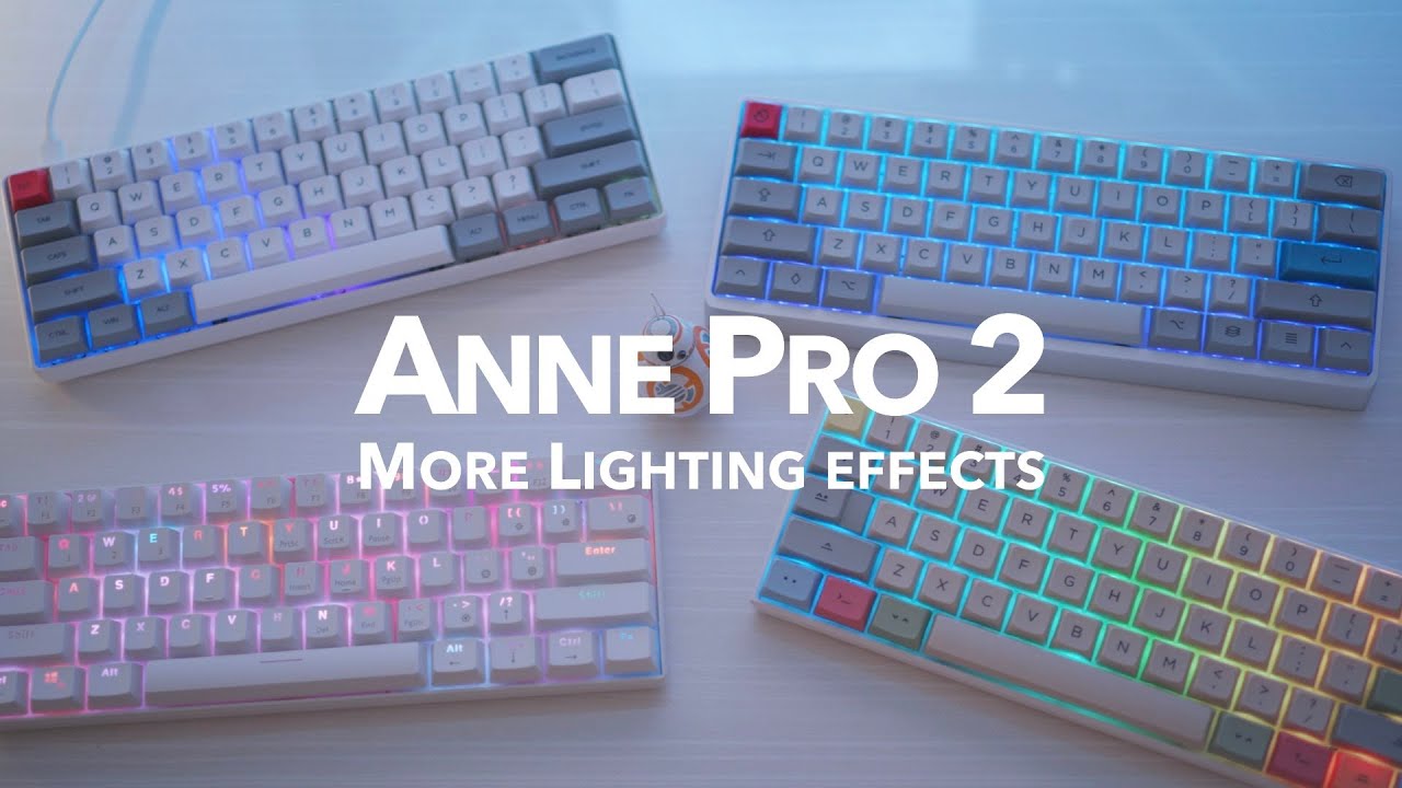 How to Set More Lighting Effects on Anne Pro 2 (feat. Anne Pro 1, SK61, RK61 Lighting Effects)