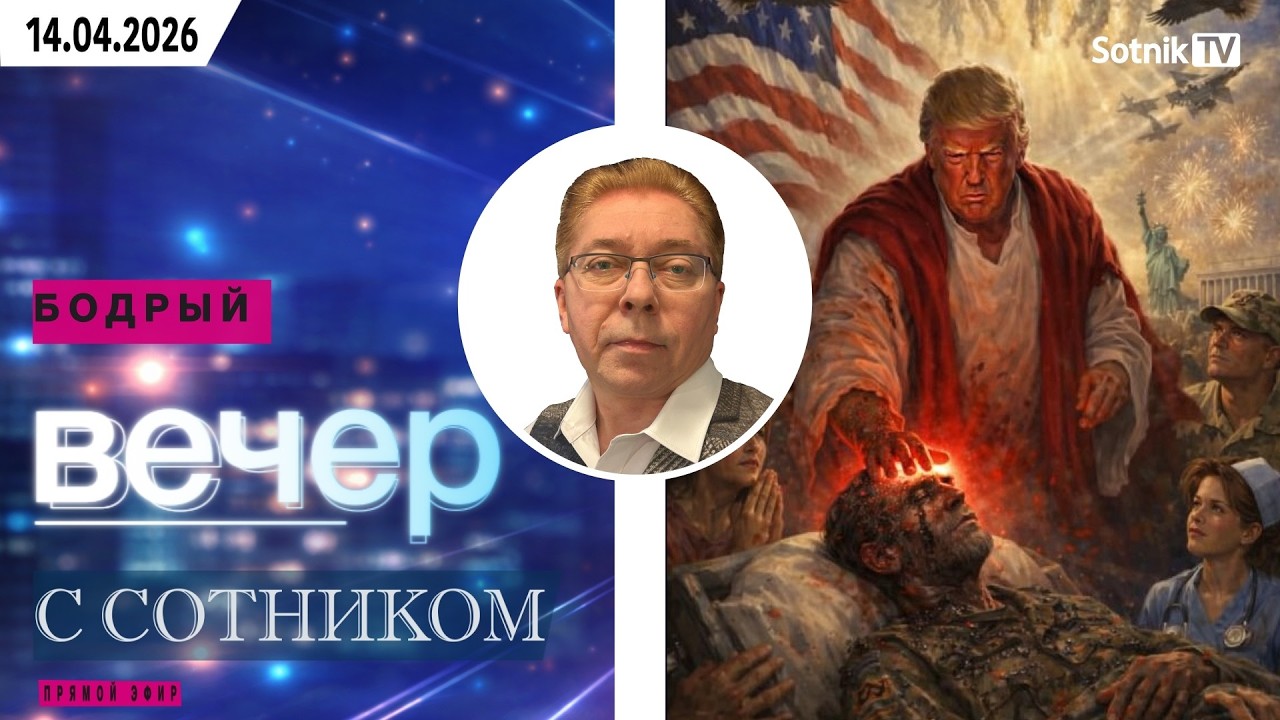 БОДРЫЙ ВЕЧЕР С СОТНИКОМ (Фрагмент от 14. 04. 2026)
