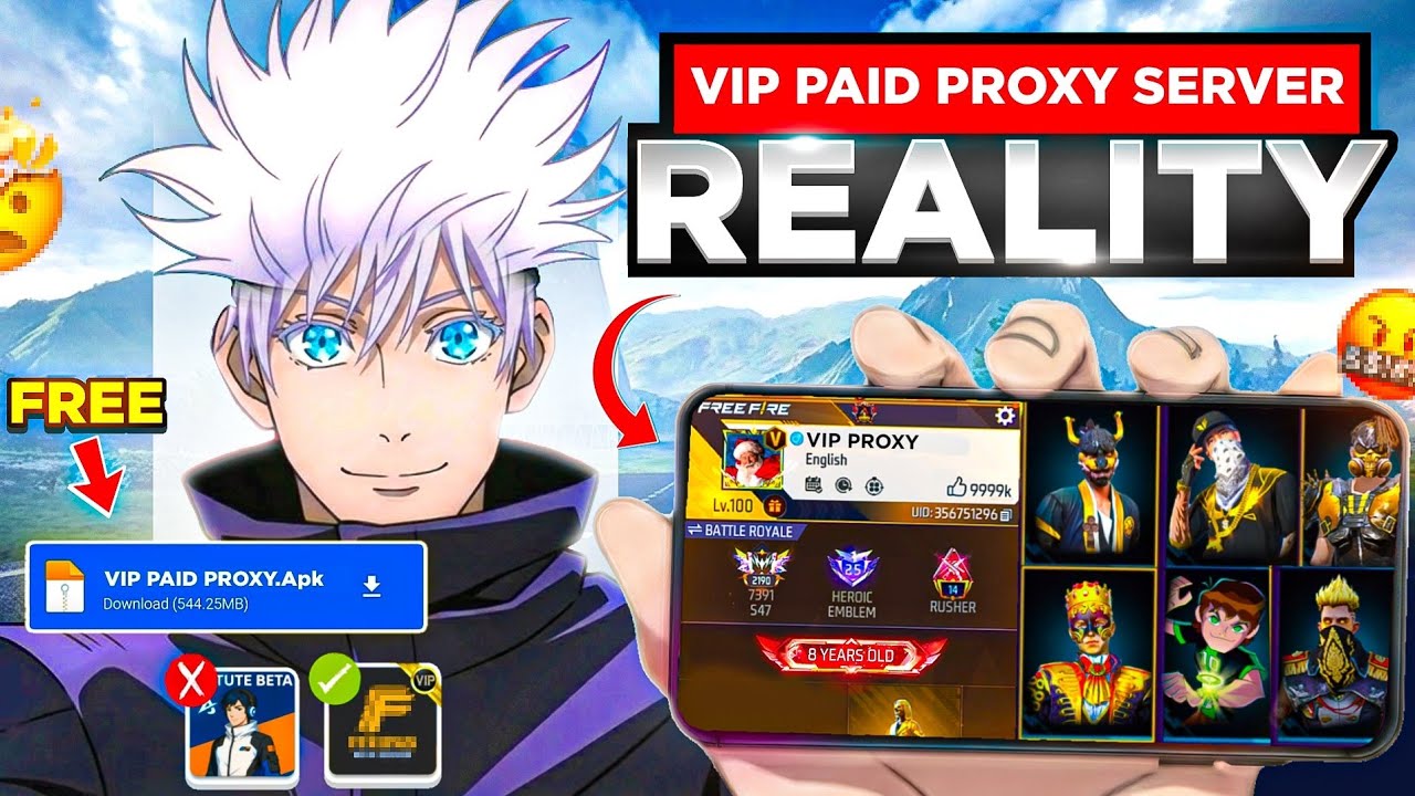 I Tried Paid VIP Proxy Server In Free Fire 😱 Unlimited Diamond Reality Exposed - Garena Free Fire