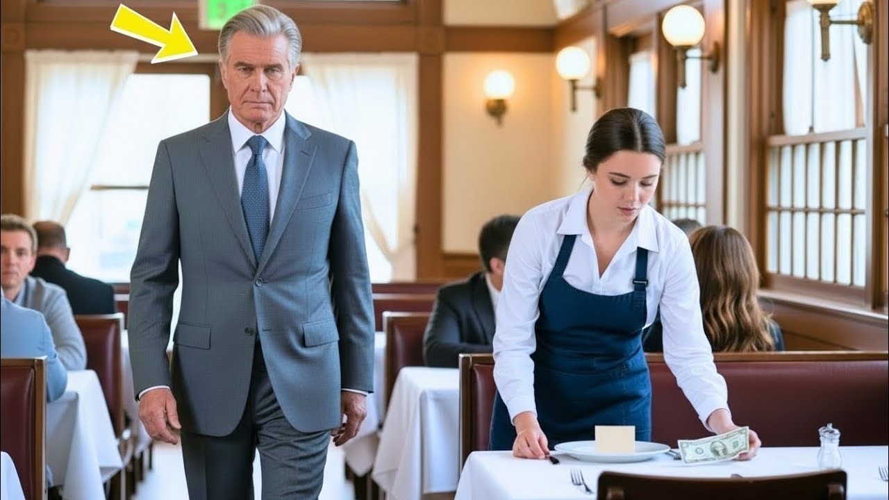 Il lui laisse 2€ de pourboire… elle trouve un mot caché sous l'assiette