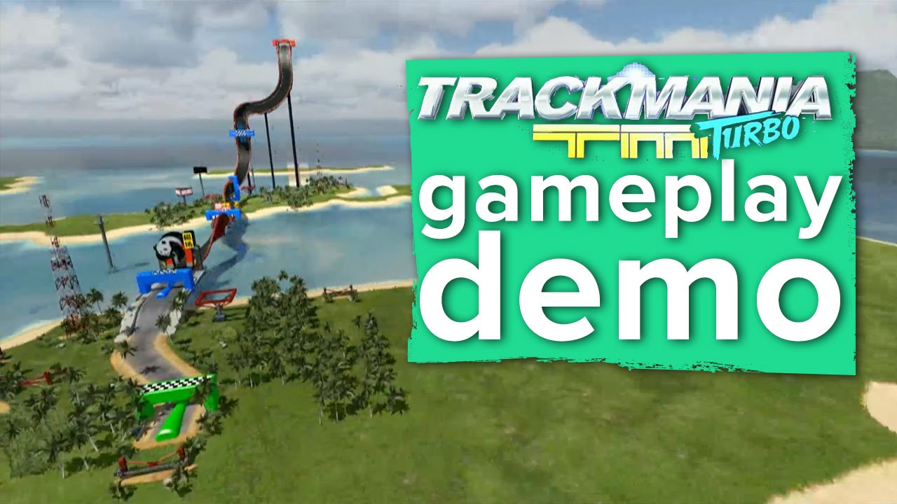 TrackMania Turbo gameplay - E3 2015 Ubisoft Conference - Track Mania comes to consoles!