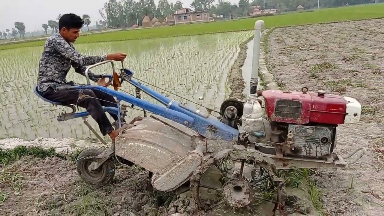 পাওয়ার টিলার ড্রেন থেকে কিভাবে তোলা হয় দেখুন । দক্ষ ড্রাইভিং ট্রাক্টর