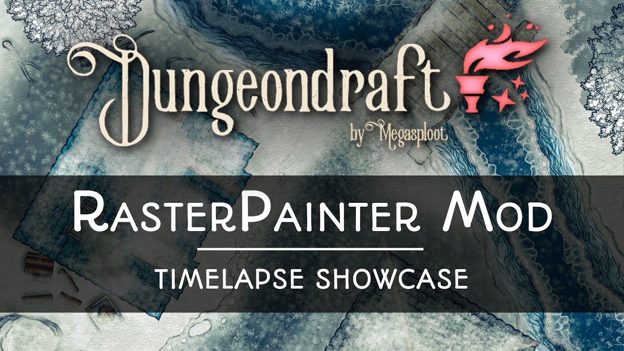 Dungeondraft - RasterPainter Mod | Timelapse