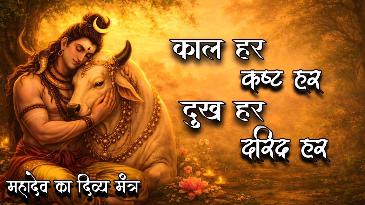 Kaal Har Kasht Har Dukh Har Daridra Har | काल हर कष्ट हर | Shiv Mantra for Peace & Protection
