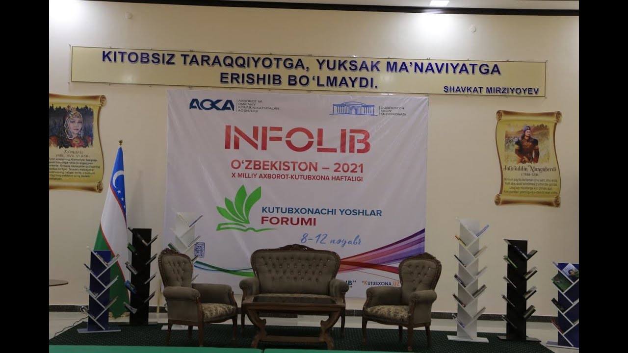 &ldquo;Infolib Uzbekistan &ndash; 2021&rdquo; Х Миллий ахборот &ndash; кутубхона ҳафталигининг тантанали тадбири бўлиб ўтди