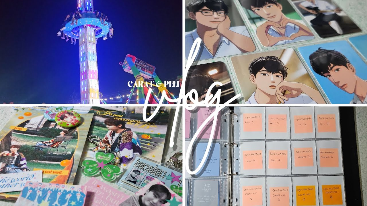 fangirl vlog #3 | going to mugna, preparing for seventeen comeback, unboxing my hamin prios & others