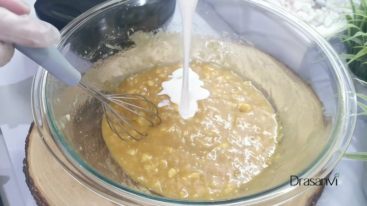 Waffles de avena y banano