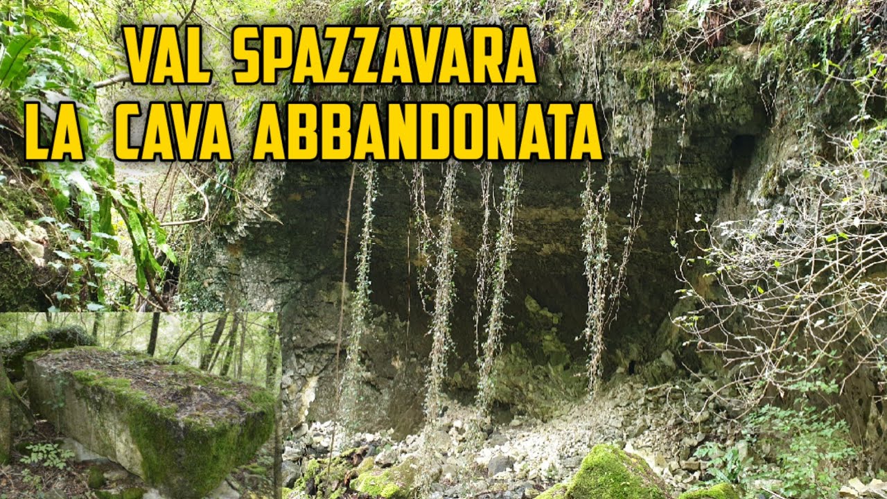 CAVA ABBANDONATA VAL SPAZZAVARA VALDAGNO PIANA VICENZA VENETO