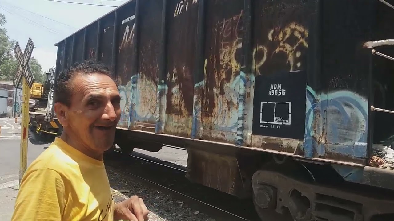 Ferrovalle EMD SW1504 8836 con el Tren de Trabajo Rumbo al Valle (Julio 2023)