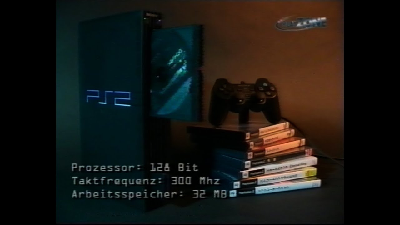 Playzone  Playstation 2 Video zum Launch 12/2000 / Erstveröffentlichung Sony