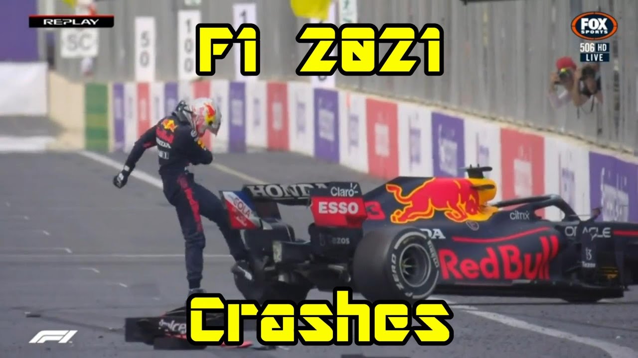 F1 2021 Crashes