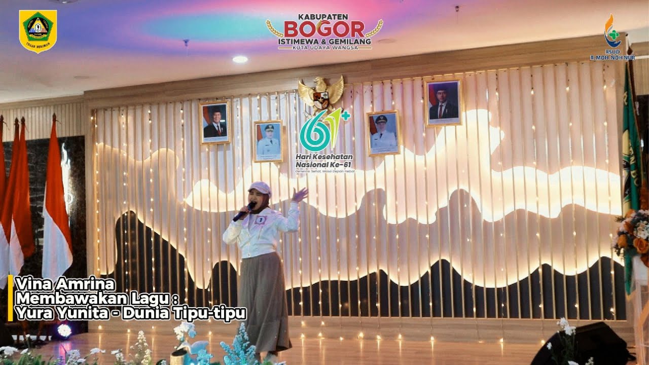 Vina Amrina &ndash; Dunia Tipu-Tipu(Yura Yunita) | Lomba Karaoke HKN ke-61 RSUD R. MOH. NOH NUR LEUWILIANG