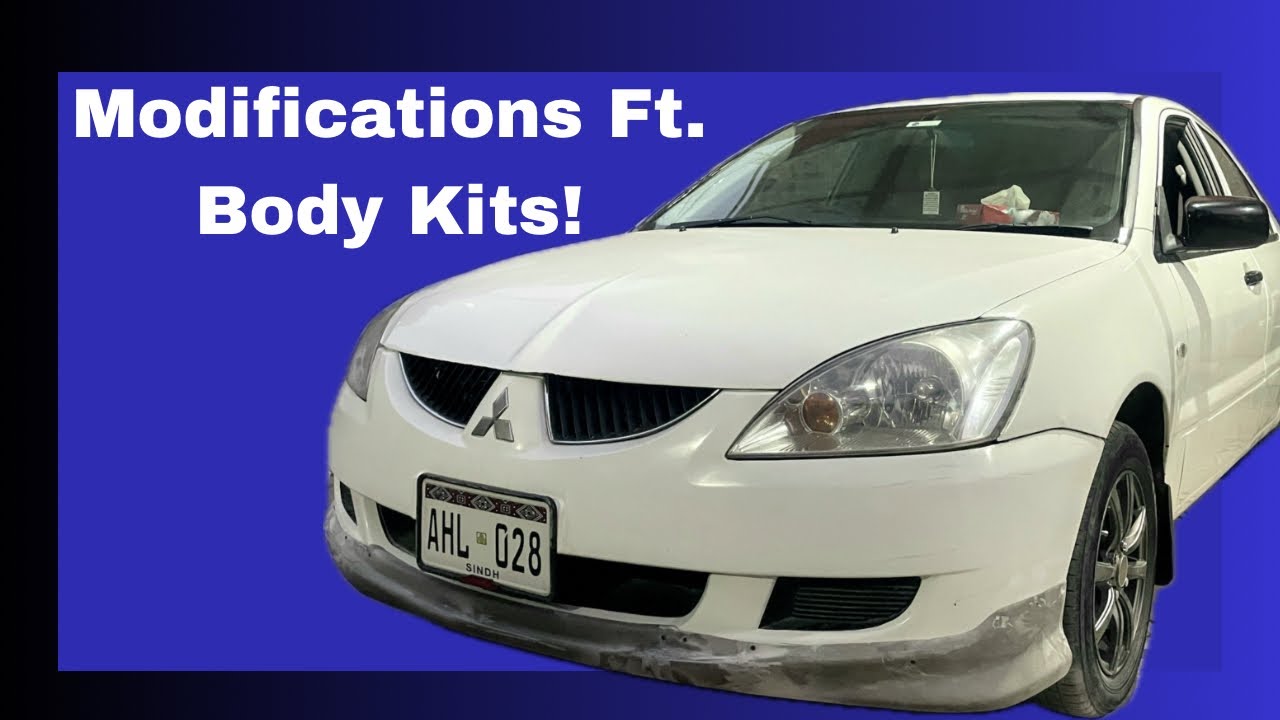 Project Lancer Modification Start | Installation of New Body Kits In Mitsubishi Lancer GL 2005