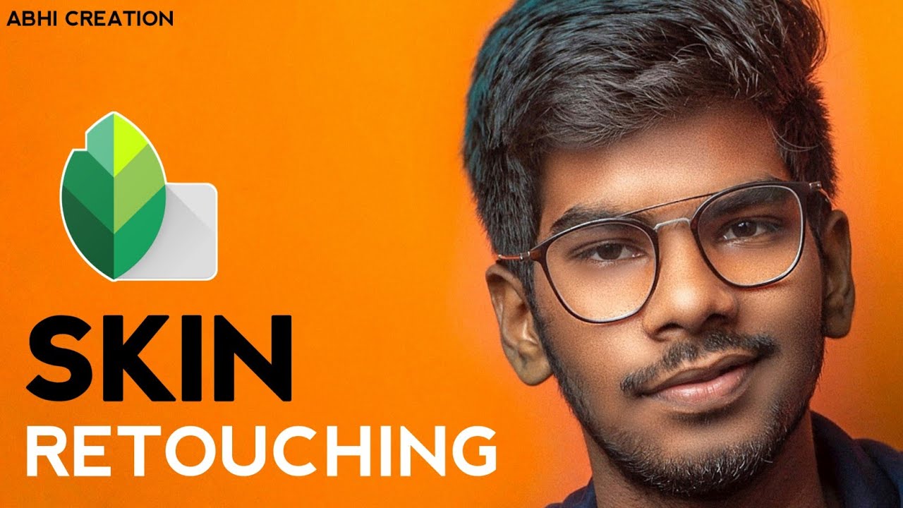 Skin Retouching In Snapseed | How To Create Realistic Skin Texture | Skin Retouching | ABHI CREATION