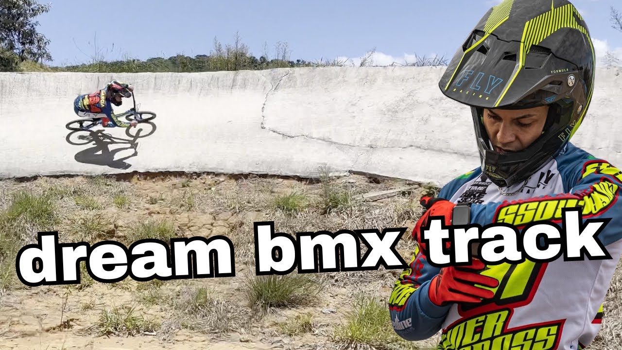 How Brazil's #1 Pro BMX Racer built his own BMX Dream track | Vicente Garcia