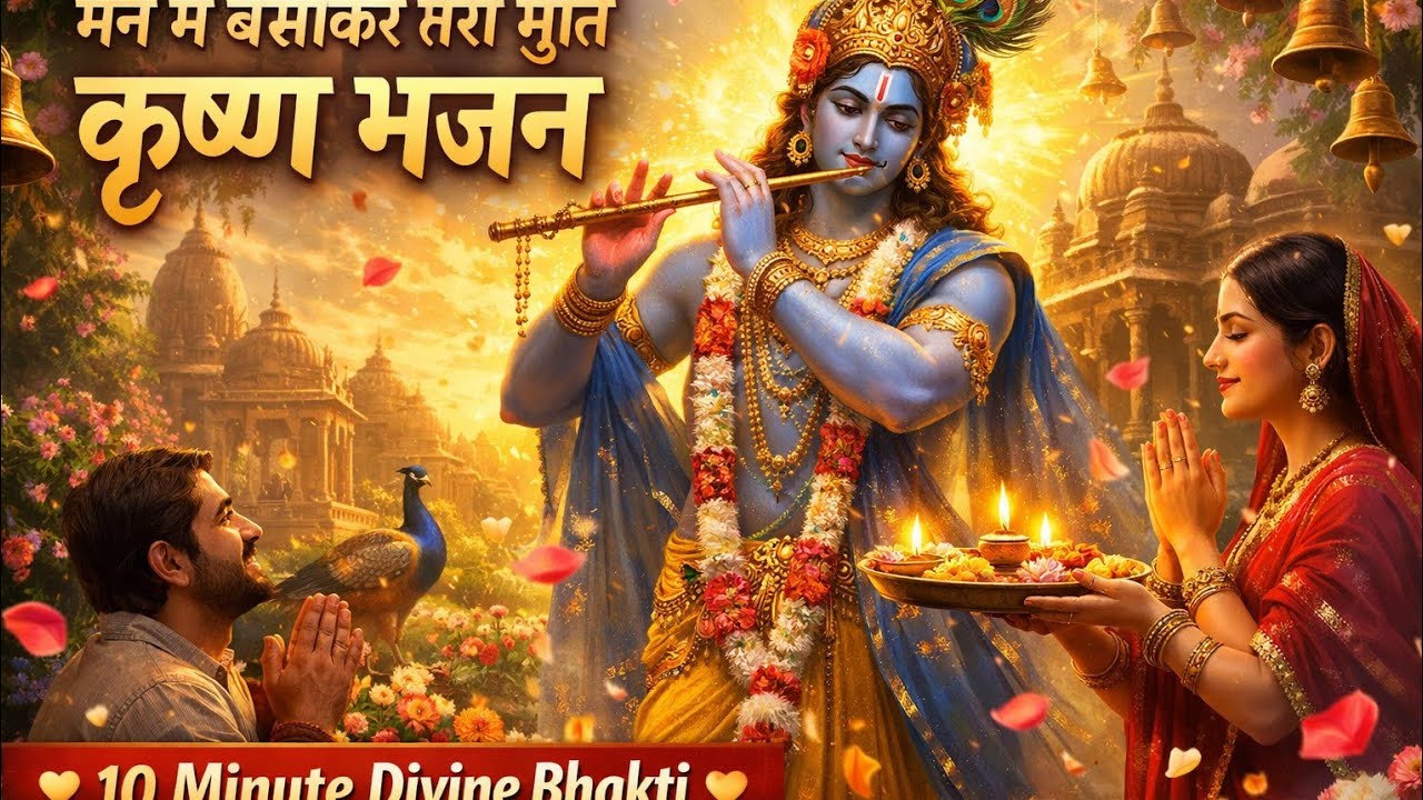 मन में बसाकर तेरी मूर्ति, उतारूं मैं भगवन तेरी आरती#bhakti#song#facts#katha 