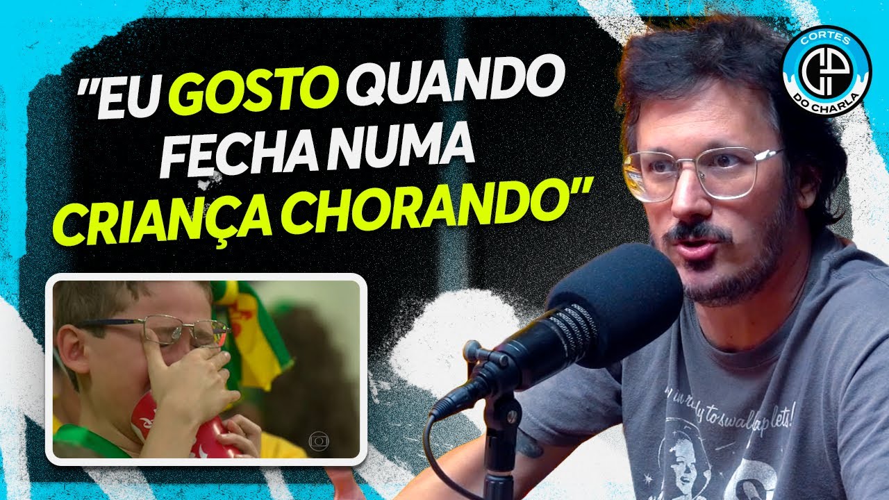 CRIANÇA CHORAND0 É UM PATRIMÔNIO DAS TRANSMISSÕES DE FUTEBOL