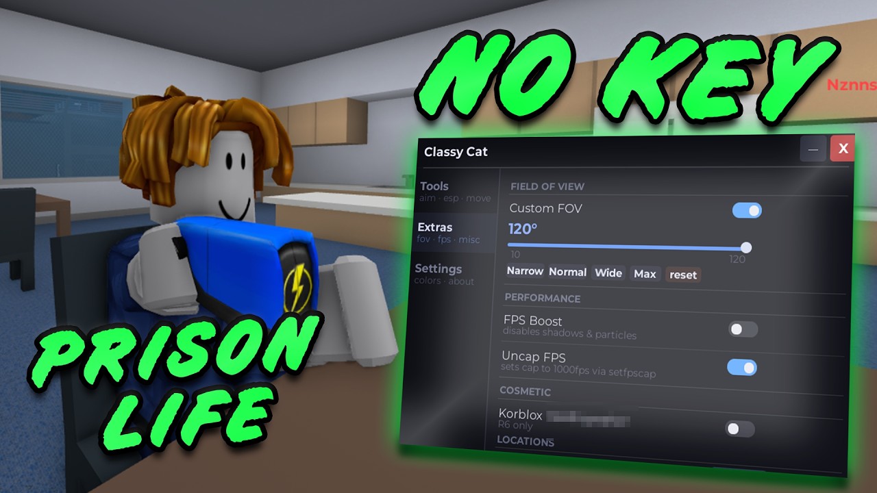 Prison Life Script UNDETECTED Pastebin (No Key) 2026