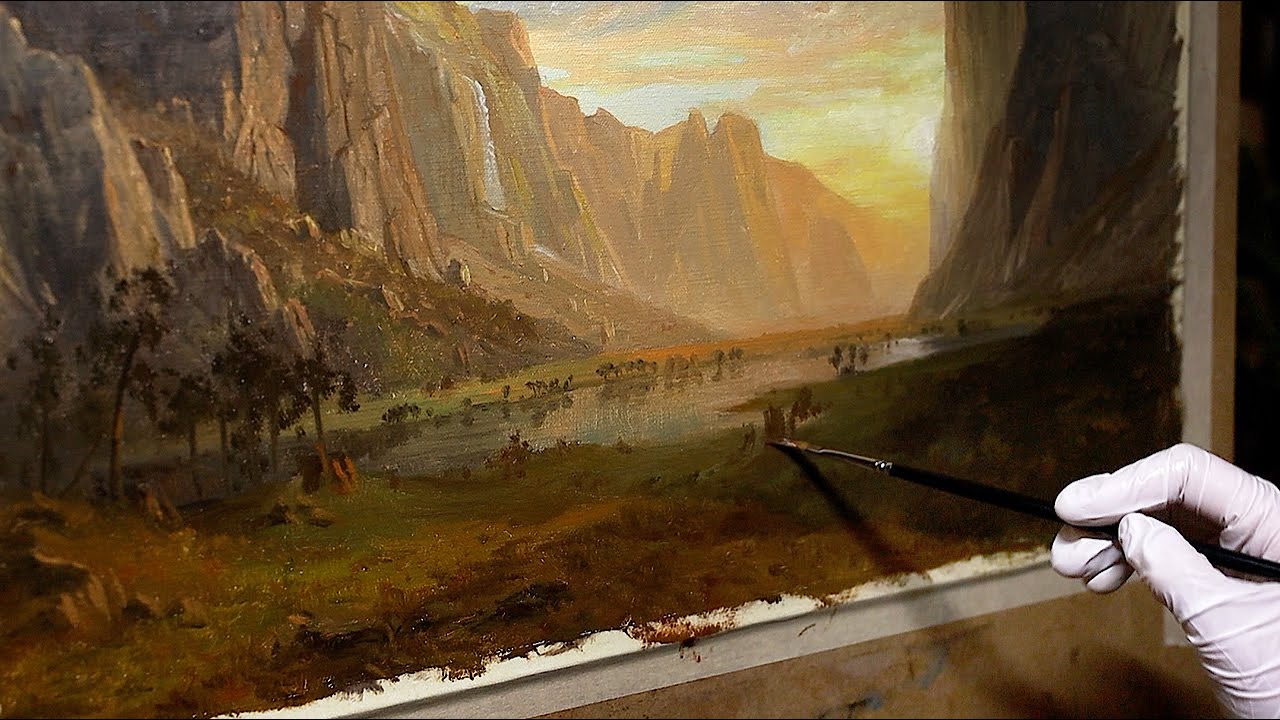 Bierstadt Oil Painting Mastercopy PT. 4: THE FOREGROUND
